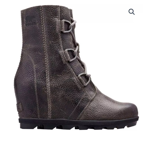 SOREL Women’s Joan of Arc Wedge Lace Up Boots - Picture 1 of 5